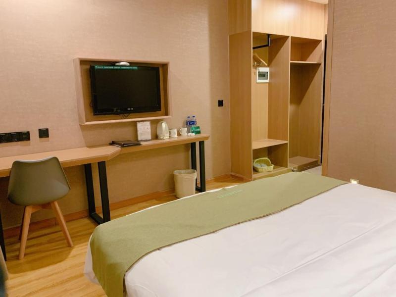 Hejiao Greentree Inn Cixi Suntang North Road Hotel מראה חיצוני תמונה