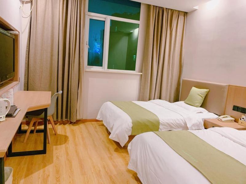 Hejiao Greentree Inn Cixi Suntang North Road Hotel מראה חיצוני תמונה
