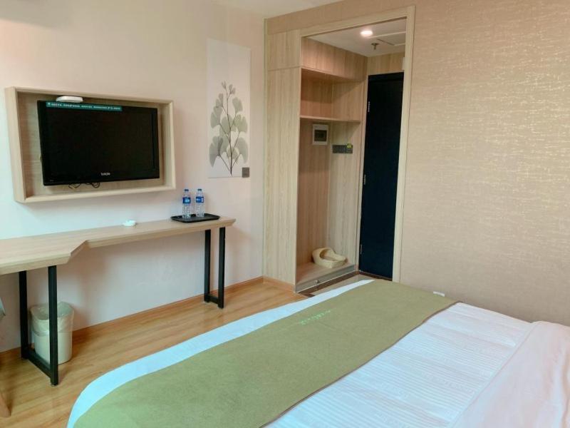 Hejiao Greentree Inn Cixi Suntang North Road Hotel מראה חיצוני תמונה