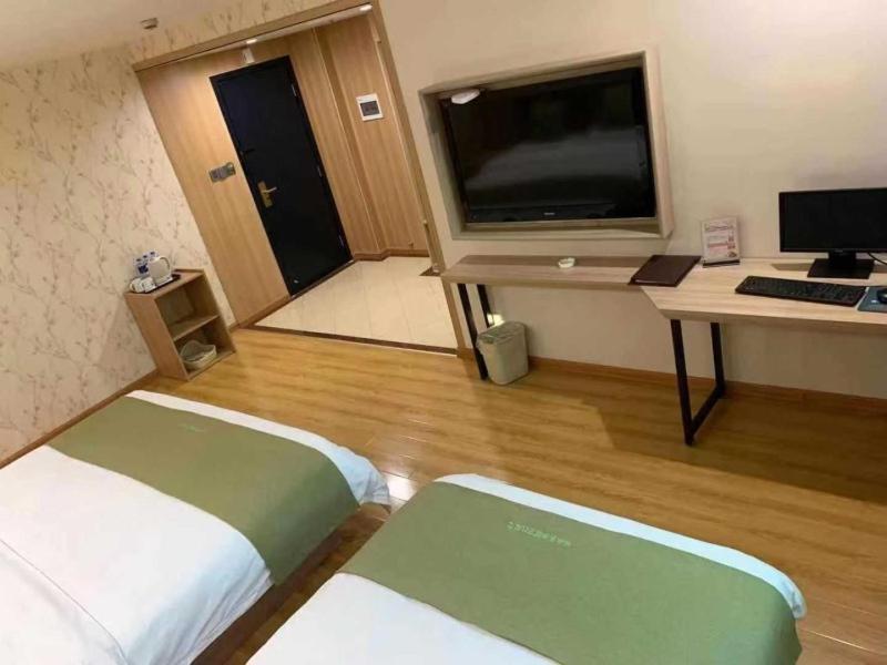Hejiao Greentree Inn Cixi Suntang North Road Hotel מראה חיצוני תמונה