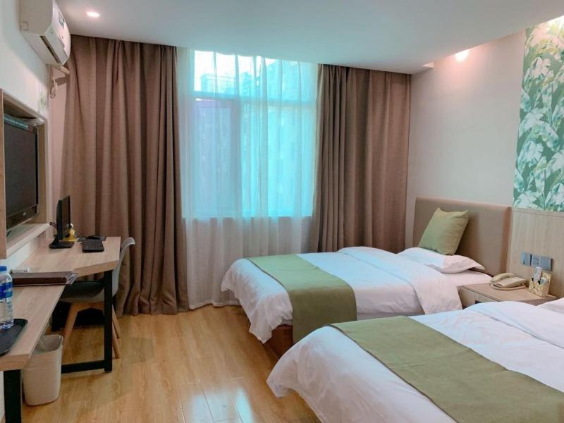 Hejiao Greentree Inn Cixi Suntang North Road Hotel מראה חיצוני תמונה