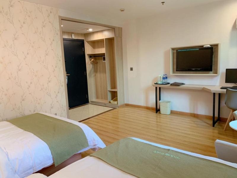 Hejiao Greentree Inn Cixi Suntang North Road Hotel מראה חיצוני תמונה